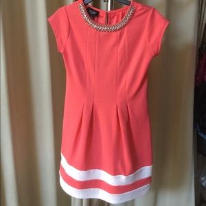 I. N. Girl - Coral Dress